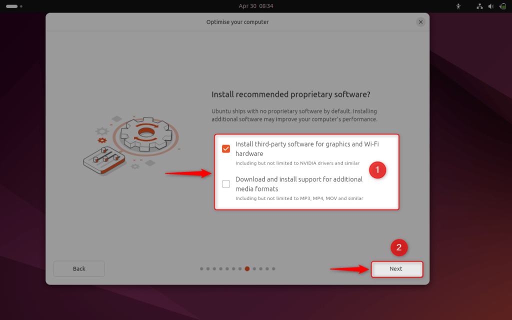installing third party software for ubuntu 24.04