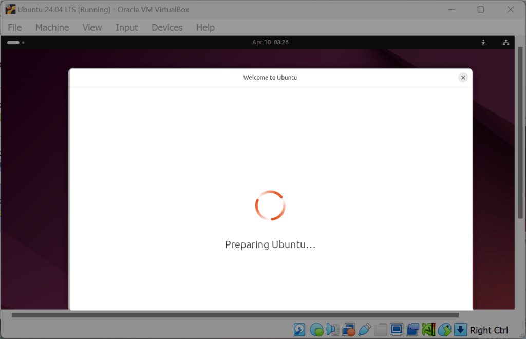 preparing ubuntu 24.04 for installation