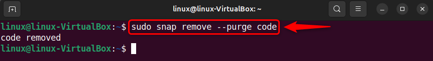 removing visual studio code from ubuntu 24.04