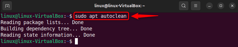 freeing up disk space in ubuntu 24.04