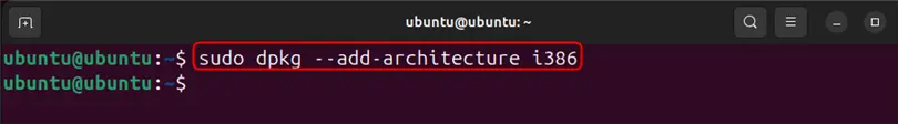 enabling x36 bit architecture on ubuntu 24.04